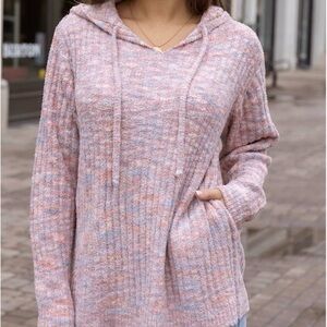 Grace & Lace Cloud Ribbed Hoodie